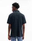 Just Cavalli Golfer Flower Embroidery Black-AL Capone Premium