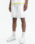 Casablanca Shorts Dance Joy Silk White