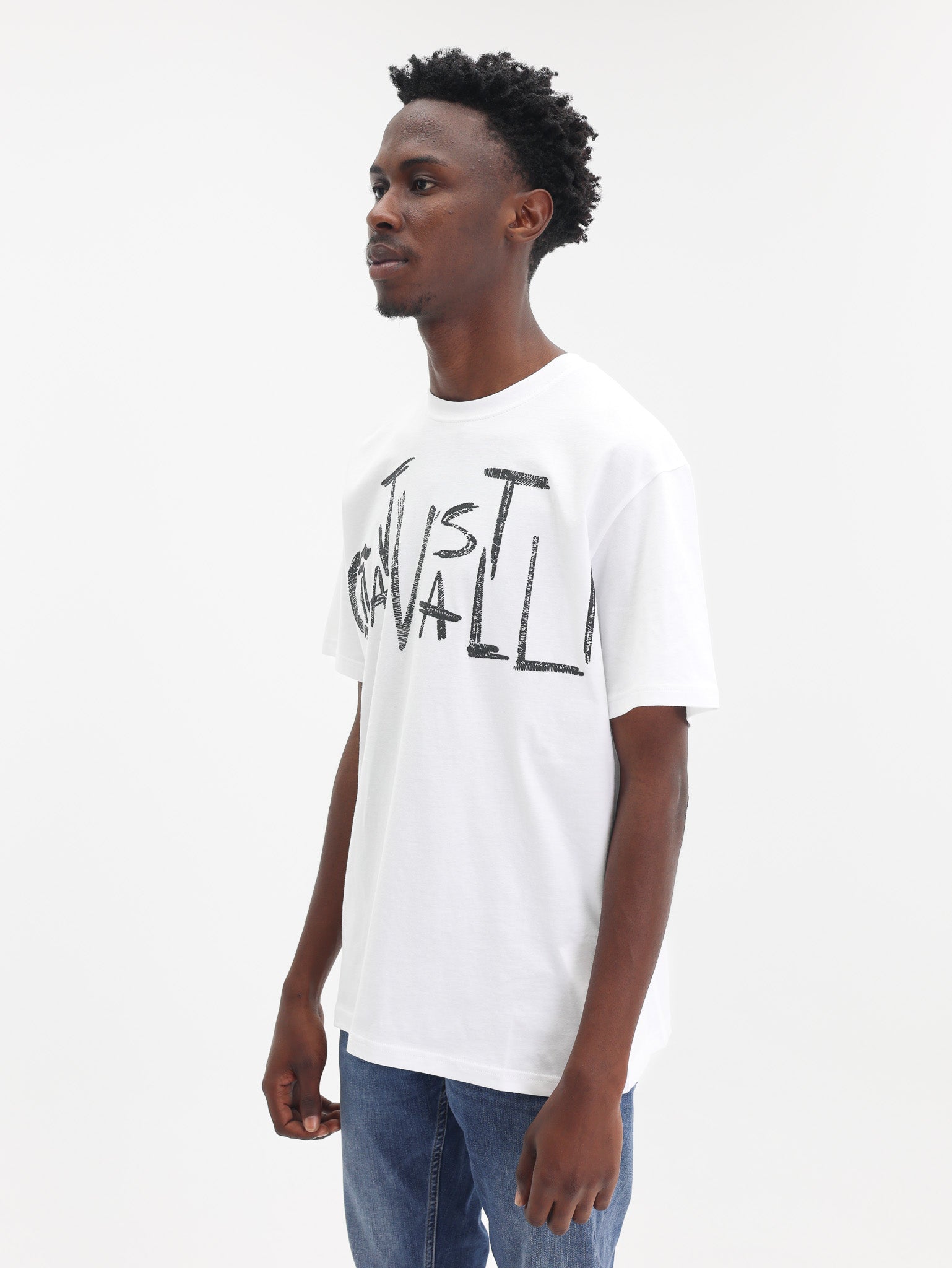 Just Cavalli T-Shirt Injection White-AL Capone Premium