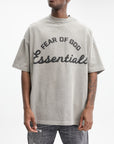 Fear Of God T-Shirt Training 90'S Short Sleeve Light Grey