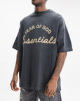 Fear Of God T-Shirt Training 90'S Short Sleeve Charcoal