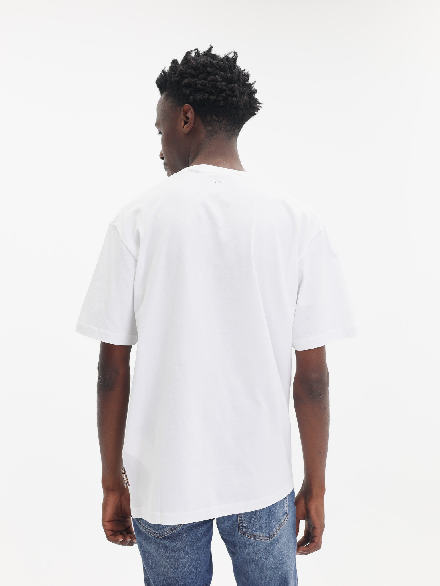 Just Cavalli T-Shirt Small Heart Tattoo White-AL Capone Premium