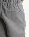 Casablanca Shorts Monogram Embossed Grey