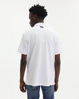 Just Cavalli Golfer Flower Embroidery White-AL Capone Premium