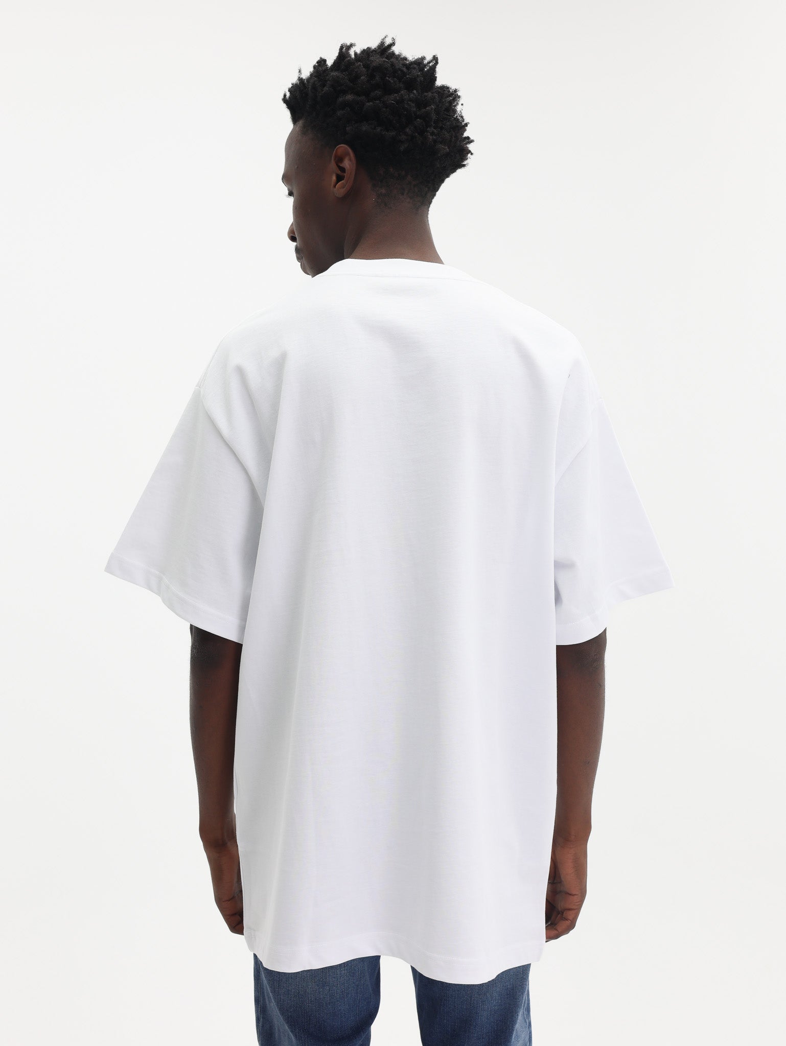 Just Cavalli T-Shirt Embroidery Logo White-AL Capone Premium