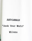 Just Cavalli T-Shirt Maxi CJ Flower White