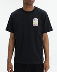 Casablanca T-Shirt Tennis Landscape Black