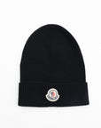 Moncler Beanie Tricot Black