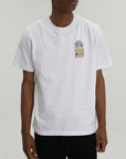 Casablanca T-Shirt Tennis Landscape White