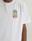 Casablanca T-Shirt Tennis Landscape White
