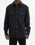 Casablanca Shirt Denim Monogram Black