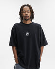 Vetements T-Shirt Biker Cross Logo Black