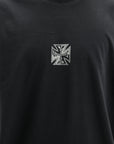 Vetements T-Shirt Biker Cross Logo Black