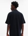 Maison Kitsune Golfer Handwriting Comfort Black-White