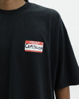 Vetements T-Shirt Sticker Black