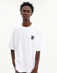 Maison Kitsune T-Shirt Stunt Fox Oversize White