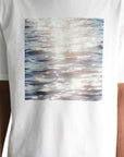 Jil Sander T-Shirt Ocean Print White