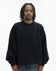 Vetements Sweater Paris Embroidered Black