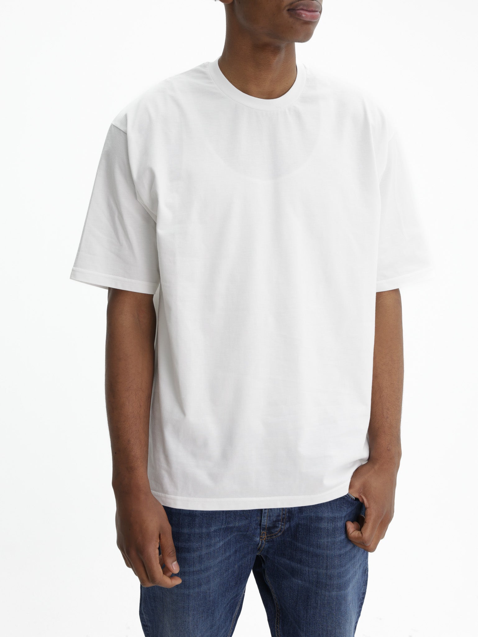 Jil Sander T-Shirt Crew Oversized Off White – AL Capone Premium