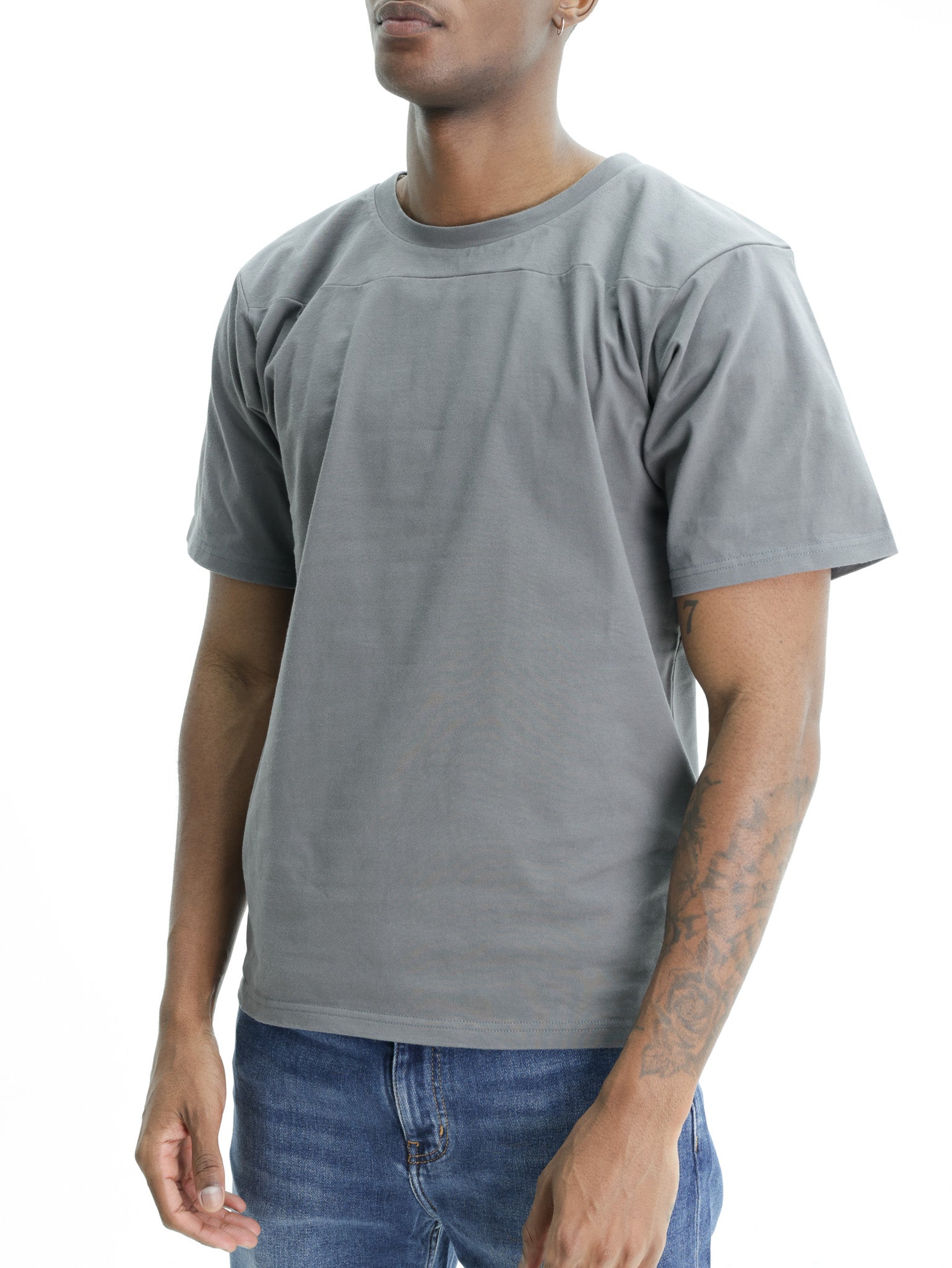 Jil Sander T-Shirt Crew Oversized Grey – AL Capone Premium