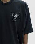 Vetements T-Shirt Global Mf Black