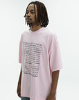 Vetements T-Shirt Fuck Everything Washed-Out Pink