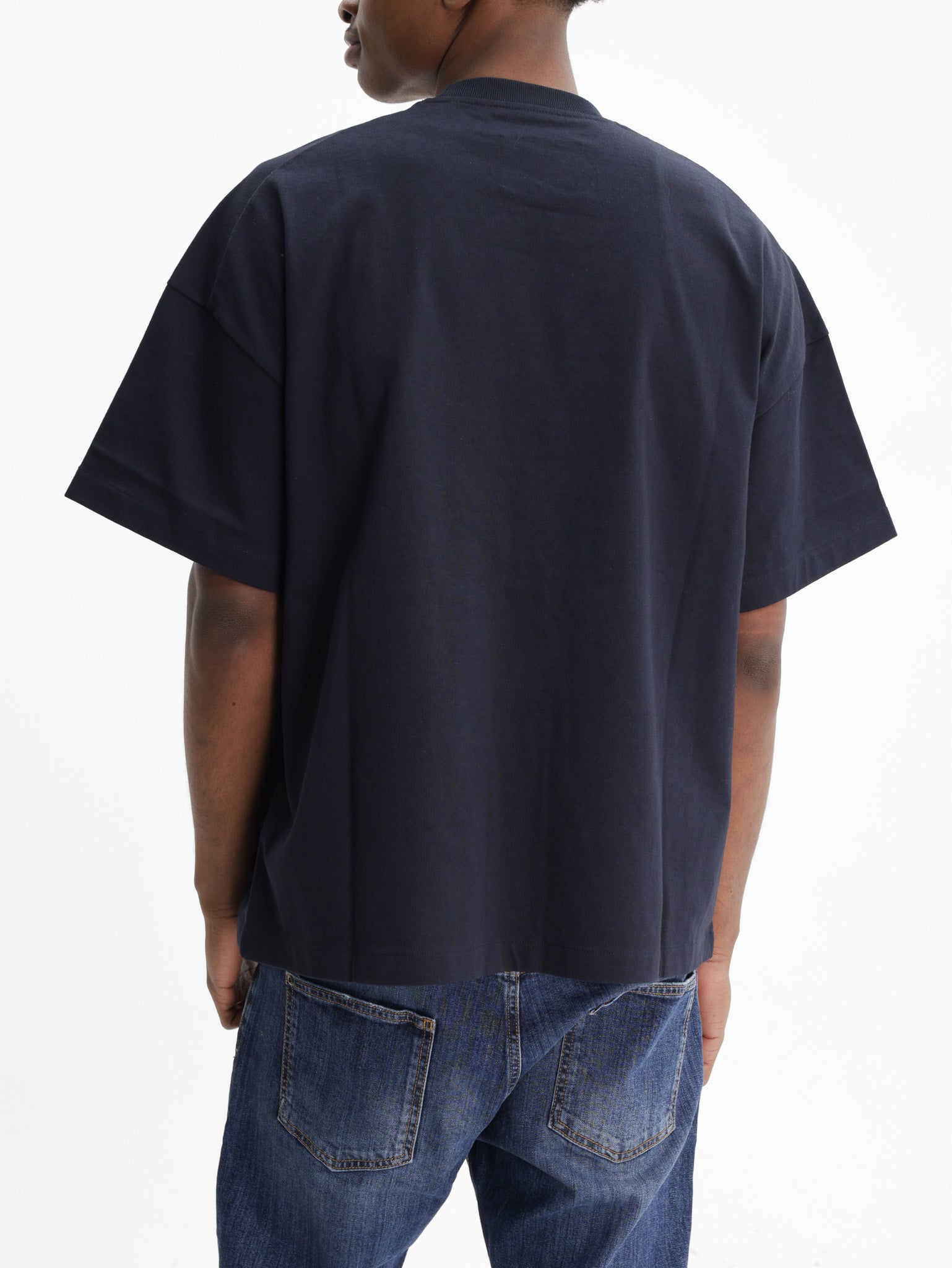 Jil Sander T-Shirt Print Crew Oversized Black – AL Capone Premium