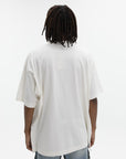 Vetements T-Shirt Biker Cross Logo Vanilla