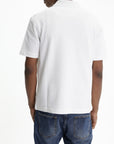 Jil Sander Golfer Ss White Zip White
