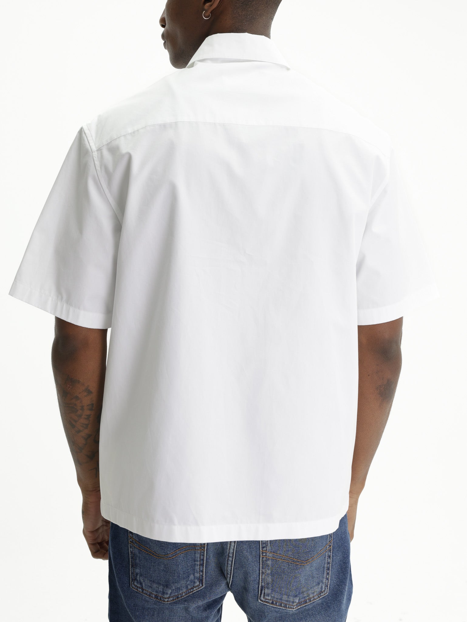 Jil Sander Shirt Zip Ss White – AL Capone Premium