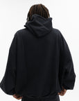 Vetements Hoodie 7 Sins Washed-Out Black