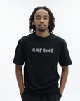 Capone Crew Back Paint Graphic Black
