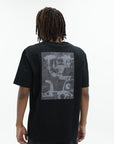 Capone Crew Back Paint Graphic Black