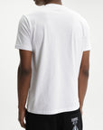 Iceberg T-Shirt Black Logo Print Crew White