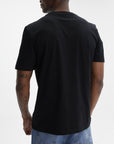 Iceberg Jeans T-Shirt 1986 Ibj Logo Print Black
