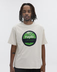 Puma T-Shirt Graphic Record Beige-Green