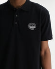 Iceberg Jeans T-Shirt Mountain Logo Print Black