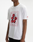 Iceberg Jeans T-Shirt Tomato 1986 Print White