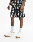Givenchy Short Graphic All Over Print Black/White