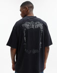 Vetements T-Shirt Cof Butterfly Oversized Black