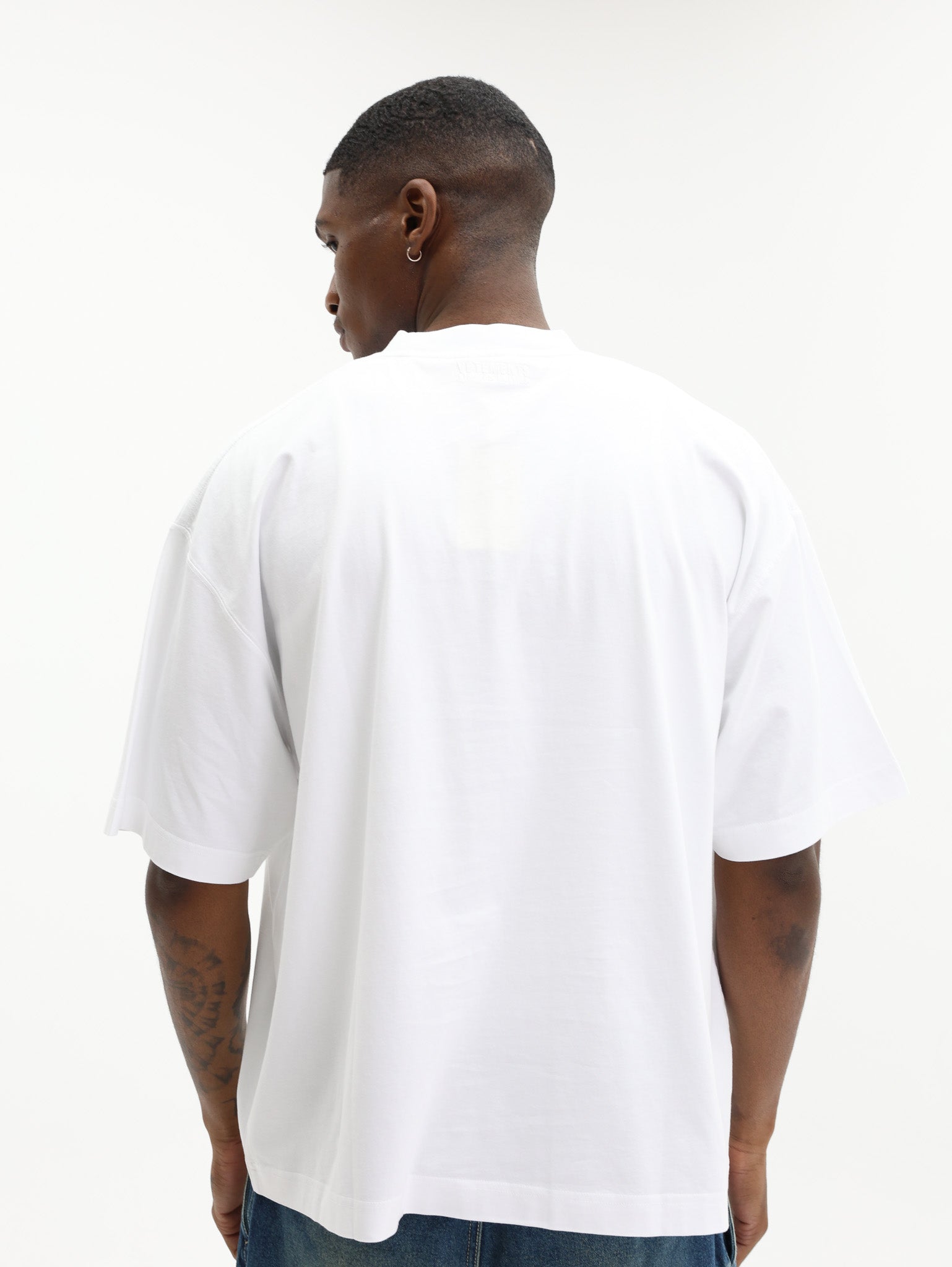 Vetements T-Shirt Bats Logo Regular White - AL Capone Premium