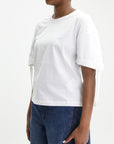 Givenchy T-Shirt Ruffled Ss White