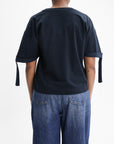 Givenchy T-Shirt Ruffled Ss Navy