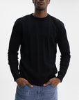 Iceberg Sweater All Over Print Crew Black