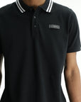 Iceberg Golfer Collar Zip Black