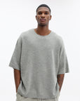 Essentials Marino Shorts Sleeve Concrete Heather