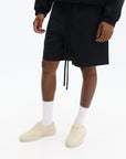 Essentials Oxford Soccer Short Jet Black