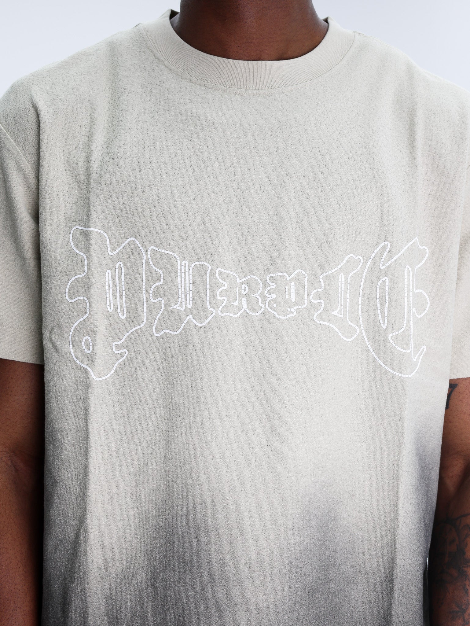 Purple T-Shirt Textured Khaki-AL Capone Premium