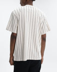 Karl Kani T-Shirt Vertical Stripes Cream-White