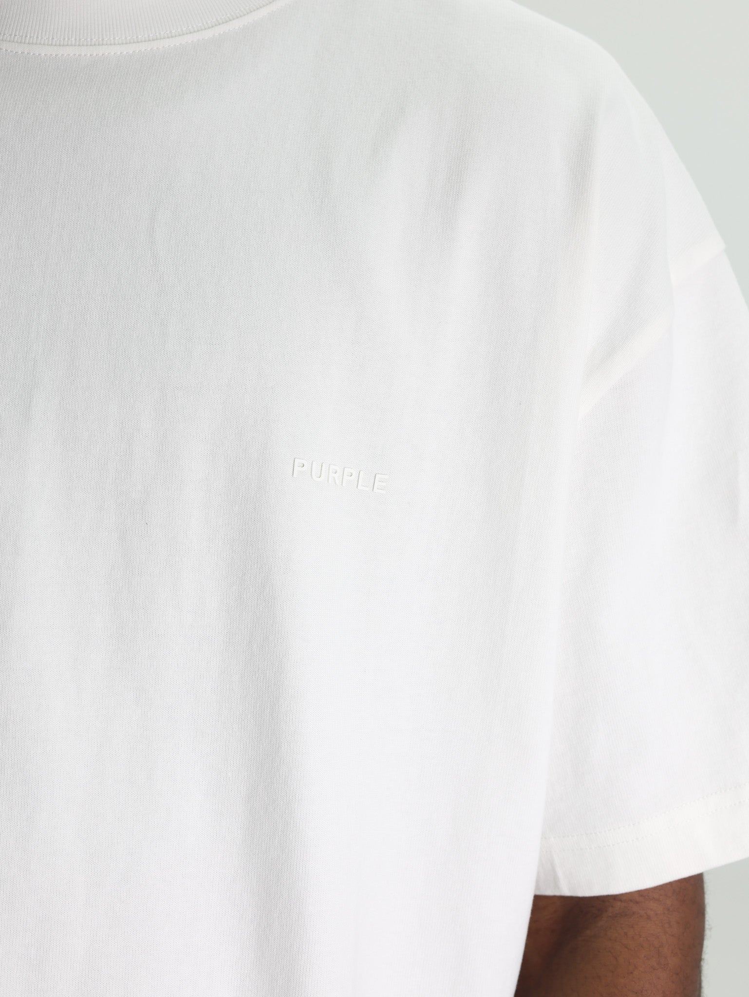 Purple T-Shirt Oversize Off-White-AL Capone Premium